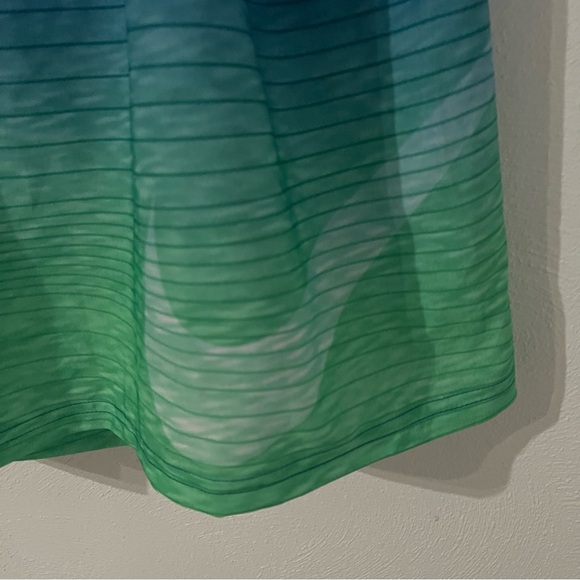 Nike Swim Men's Color Fade Vital Midnight Navy to Green Size: XXL NWOT - Picture 2 of 8